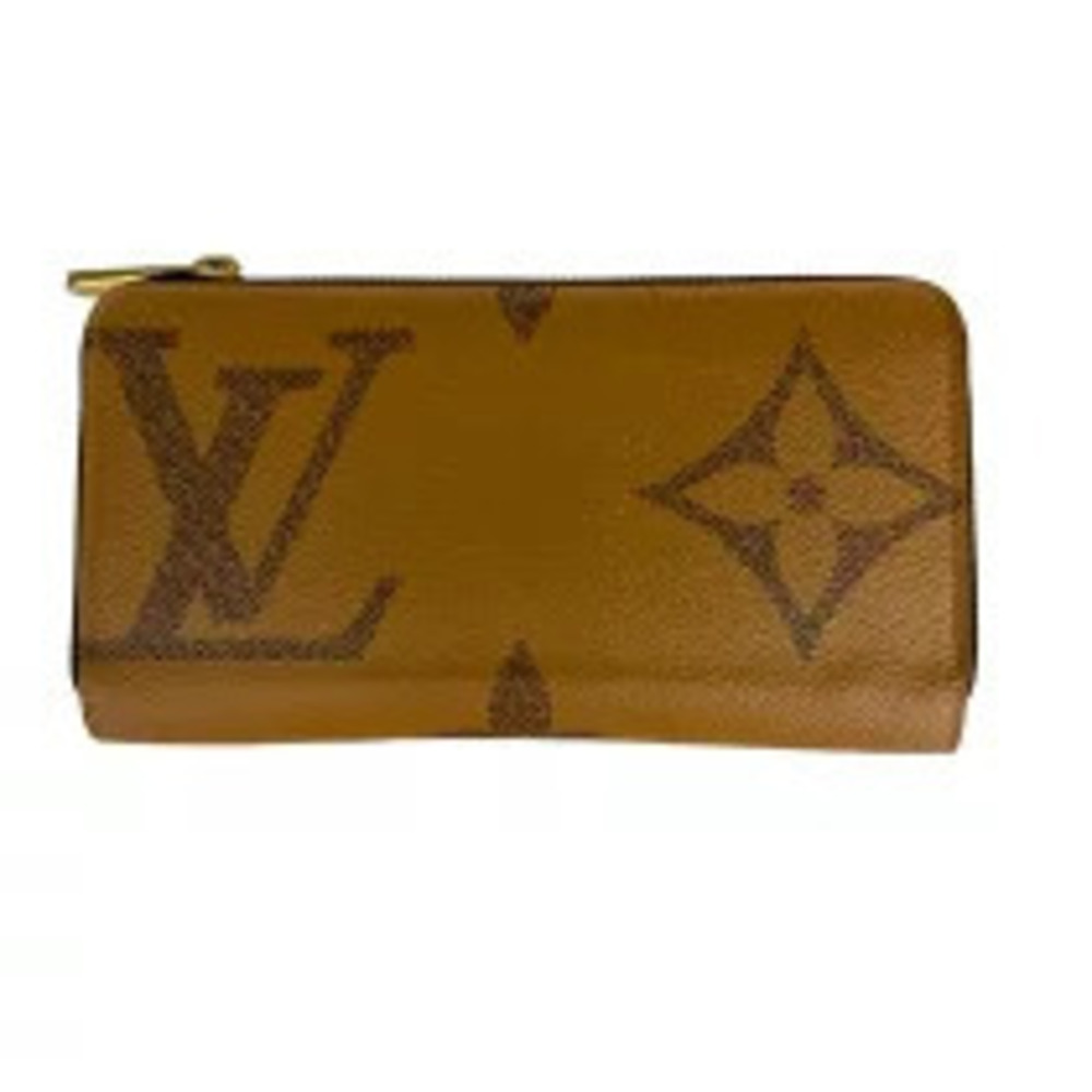 Louis Vuitton Zippy Wallet Brown Monogram Giant Reverse Canvas Long